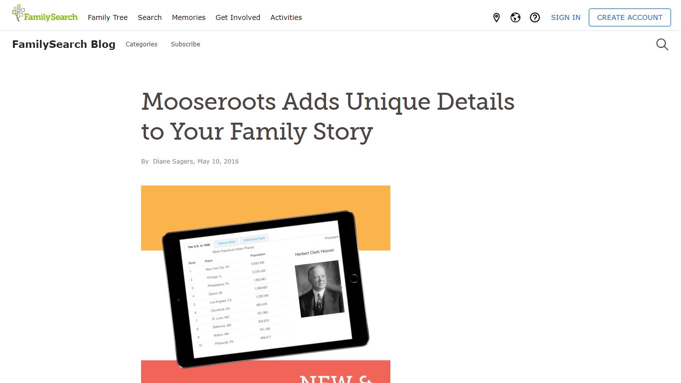 Mooseroots Adds Unique Details to Your Family Story